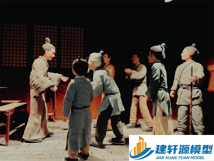 得荣喻侃压粮饷军场景