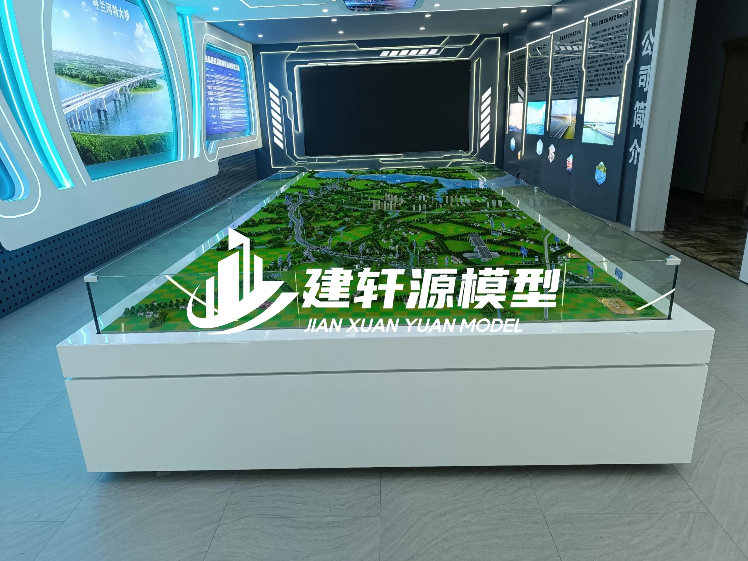 得荣高架桥道路模型设计